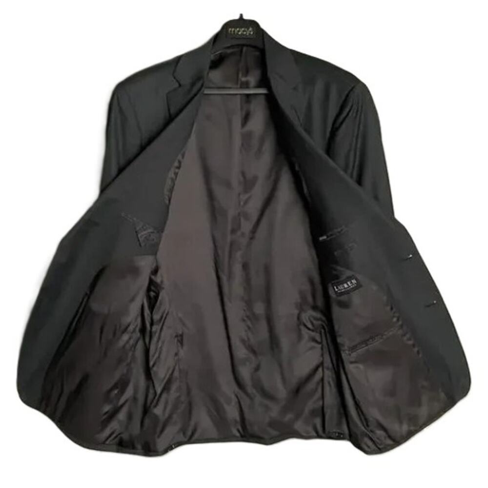 Lauren Ralph Lauren Suit Jacket Men's 43L Ultraflex Classic Fit Wool Grey NEW - Picture 7 of 13